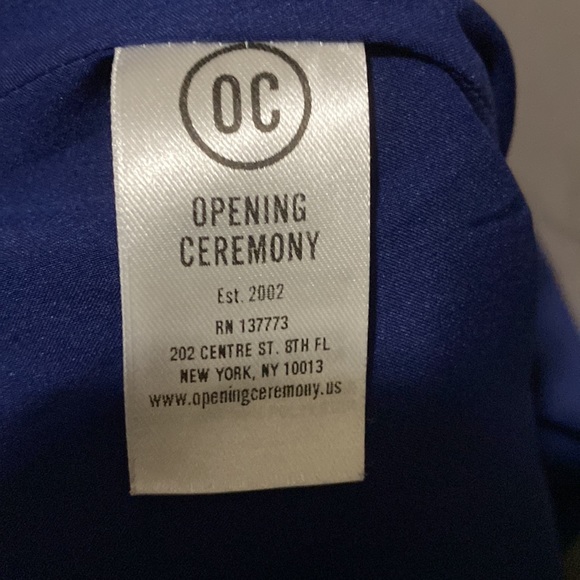 Opening Ceremony Asymmetrical tank blouse - Picture 4 of 4